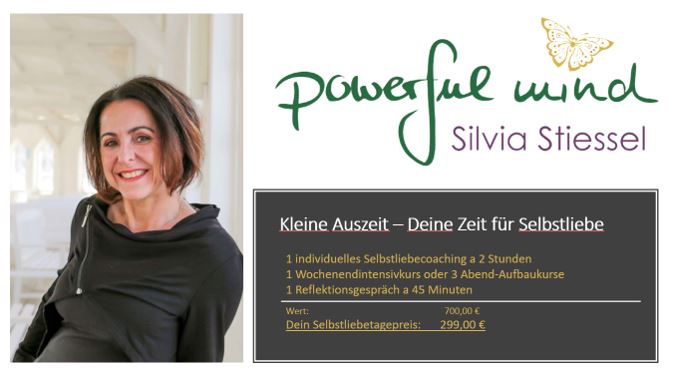 Silvia Stiessel, powerful mind, kleine Auszeit